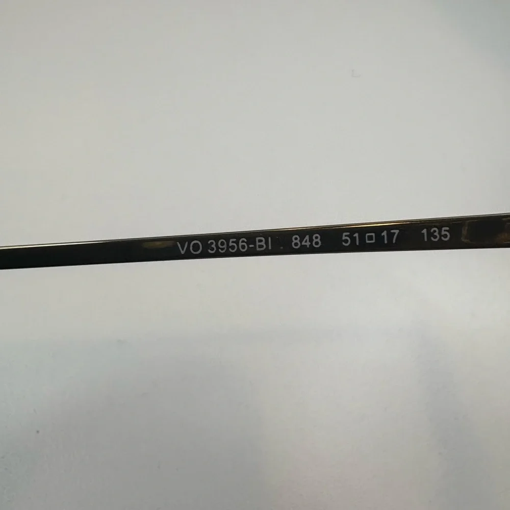 FRAMES ONLY- VOGUE VO3956-BI 848‎ 51•17•135 Vogue Eyeglasses